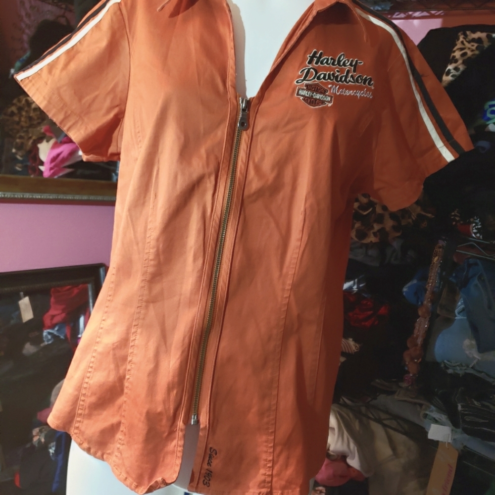 Harley davidson garage shirt